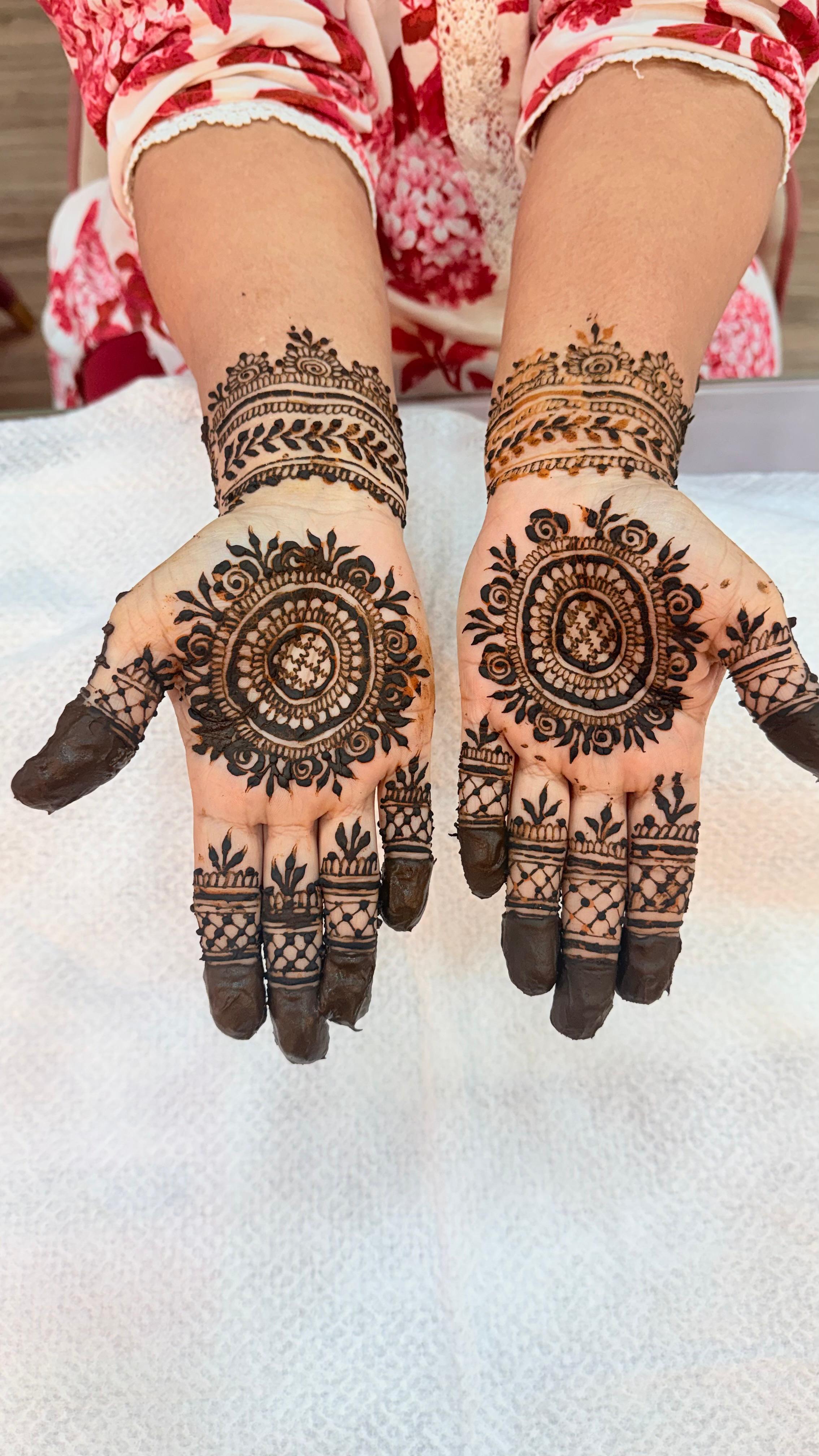 Royal Mandala Bridal Mehndi Art